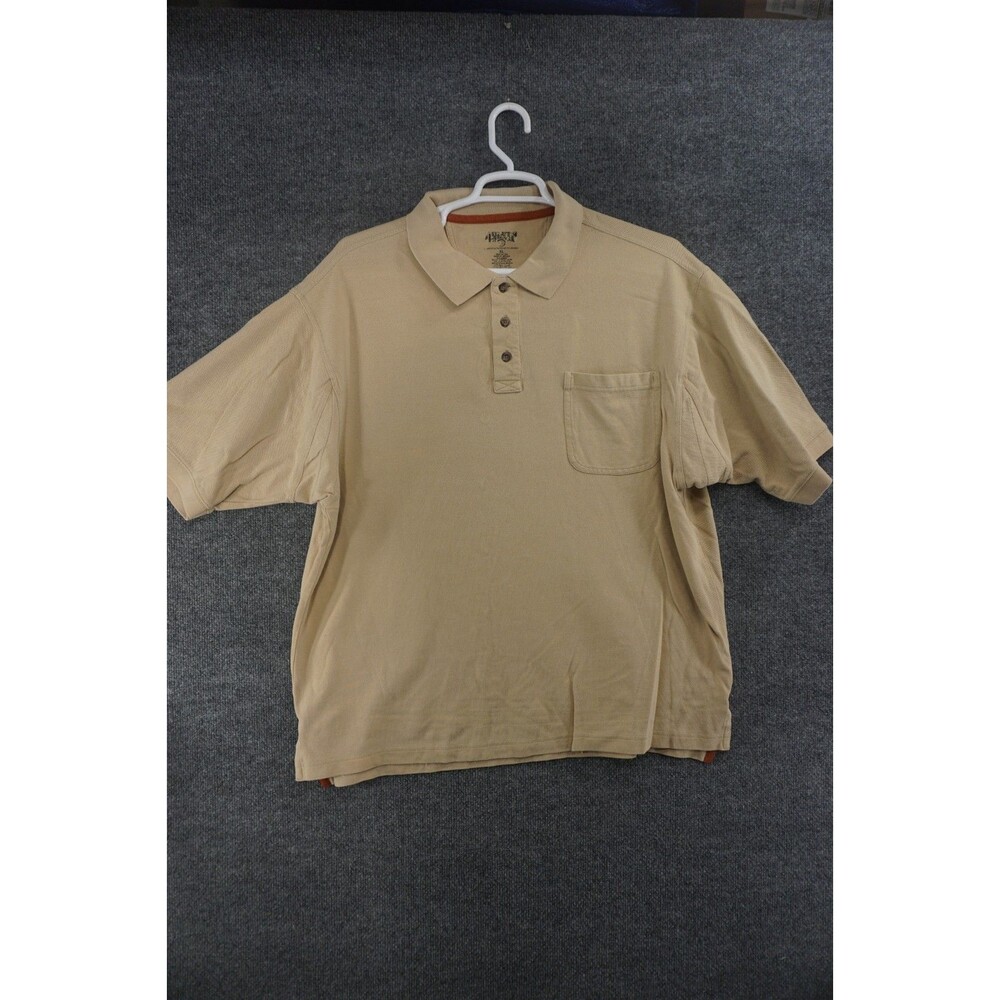 Duluth Trading Company Polo Shirt Mens Xl Short Sleeve Cotton